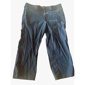 Wrangler Dress Pants Men's Size 42×30 Relaxed Outdoor Elastic Waist Black